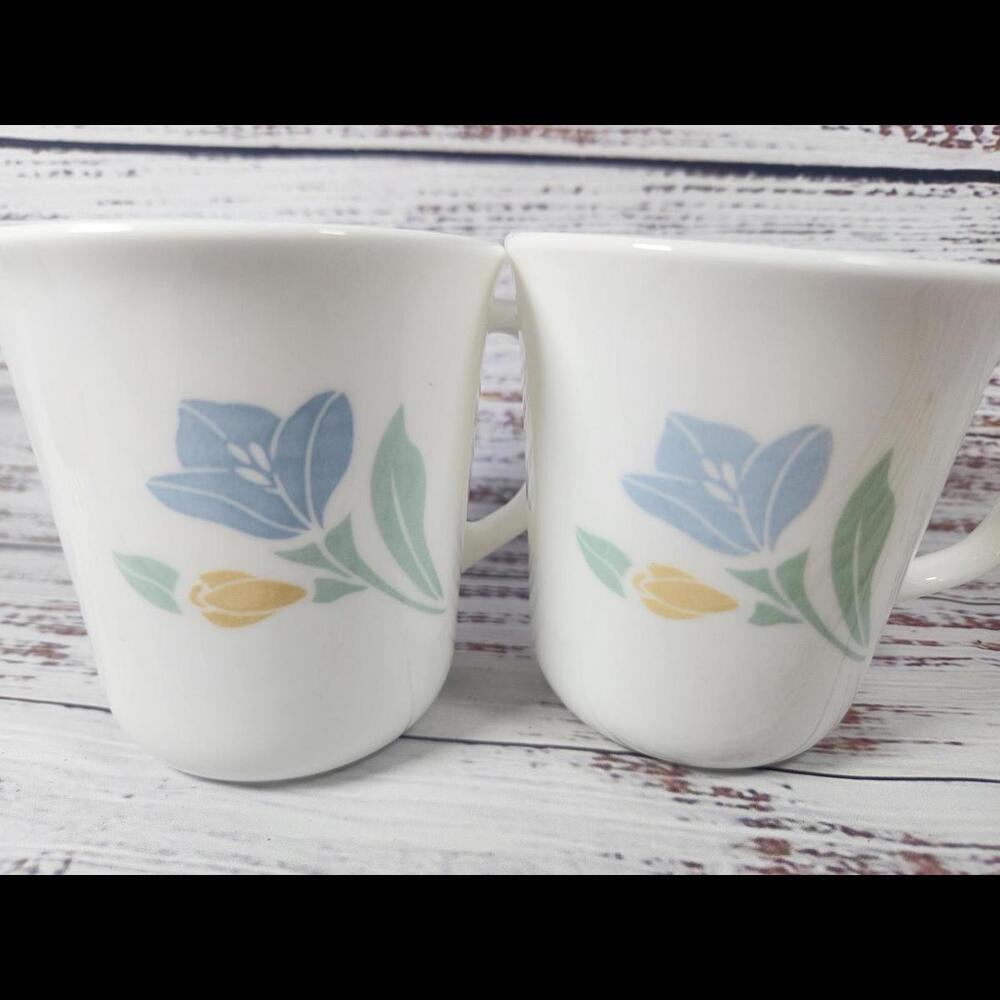 Corelle Friendship Pattern Coffee Cup Mug Tea Cup Corning, Vintage Corning